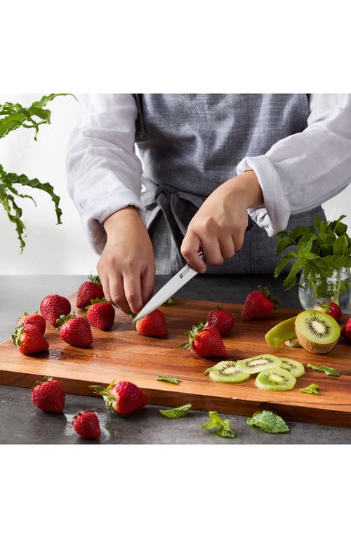 Zwilling Four Star 5-inch Utility Knife In Black