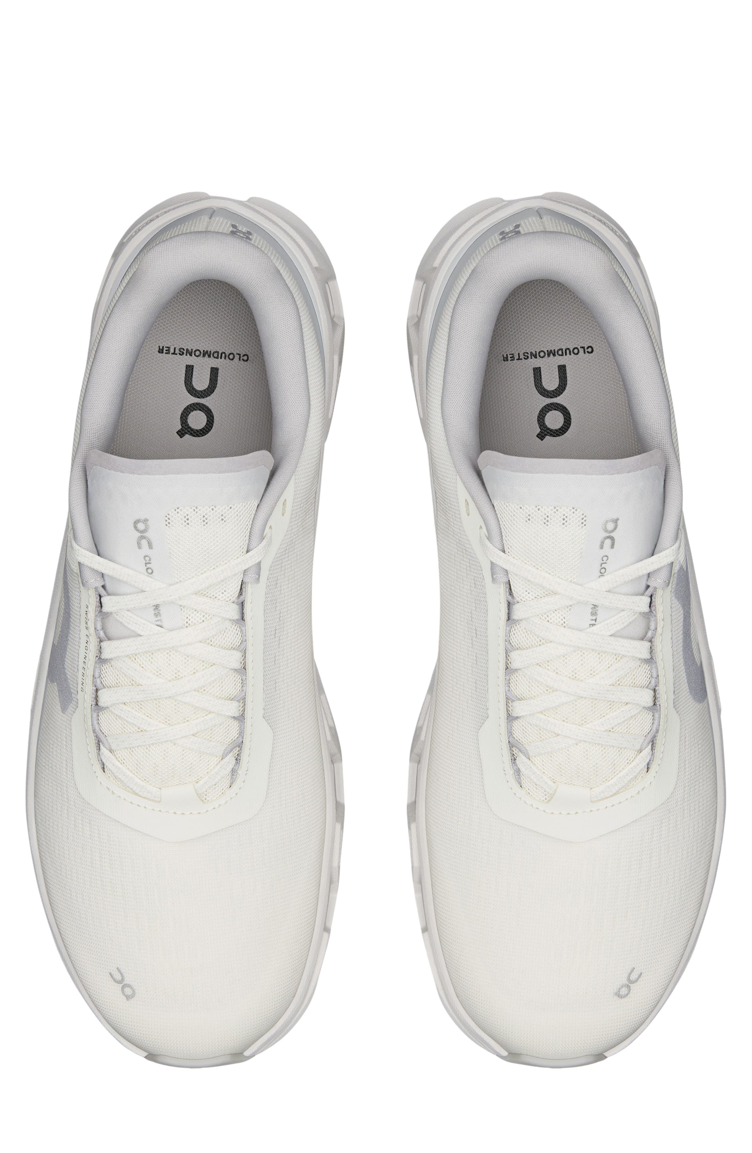 Cloudmonster 1 Running Shoe, Alternate, color, WHITE/ WHITE