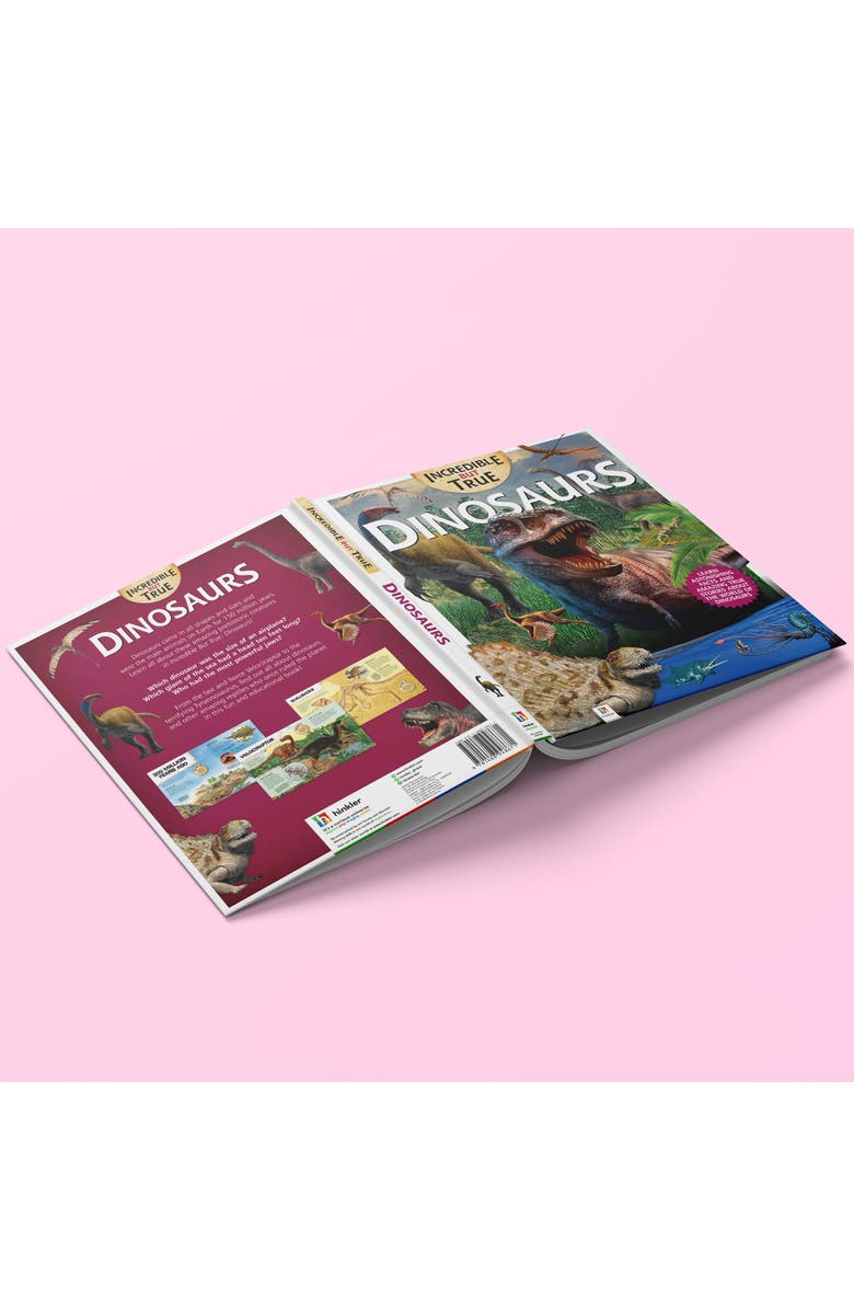 Incredible But True Dinosaurs Kids Hardcover Book, Alternate, color, 