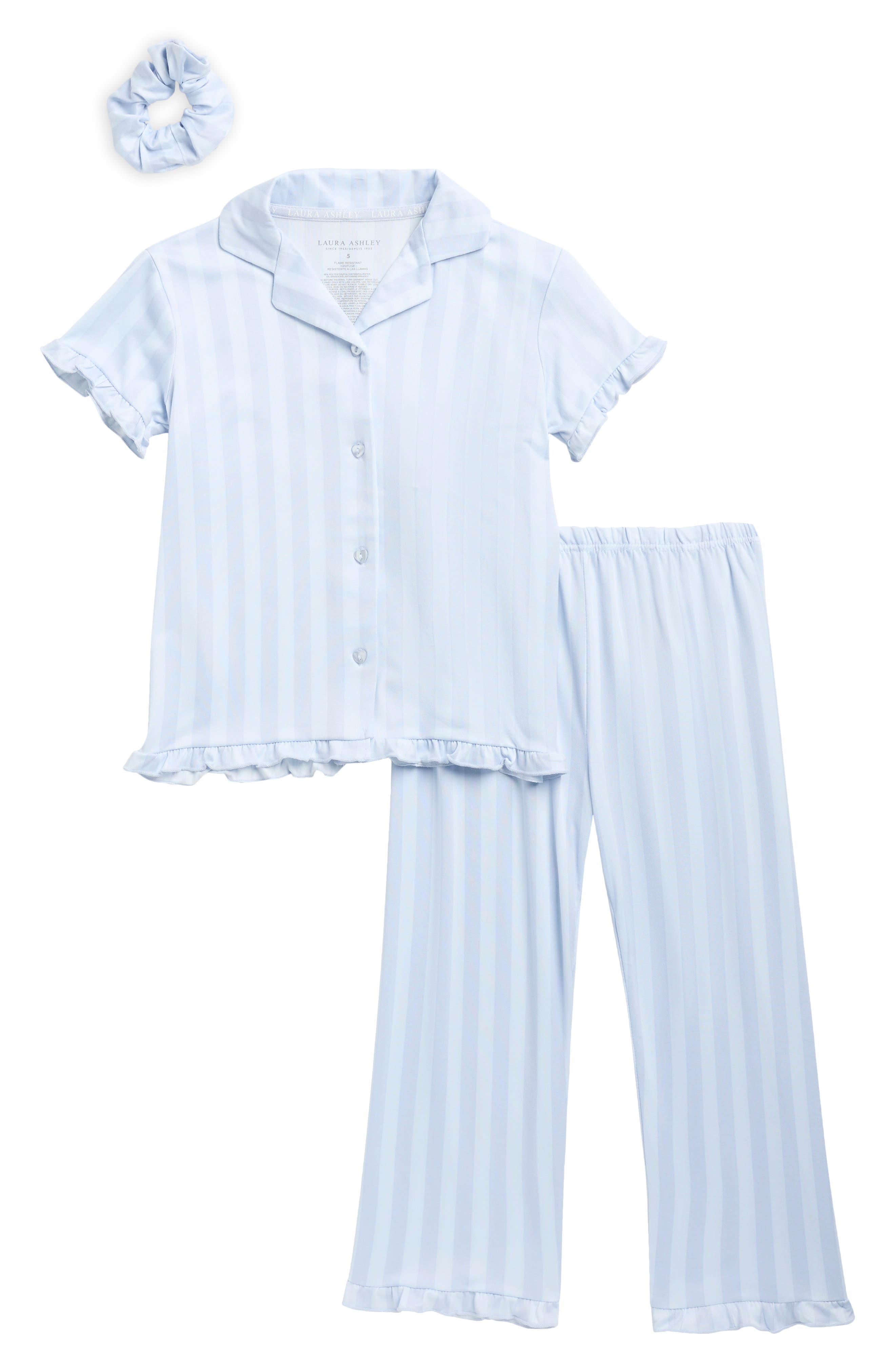 Kids' 3-Piece Pajamas & Scrunchie Set