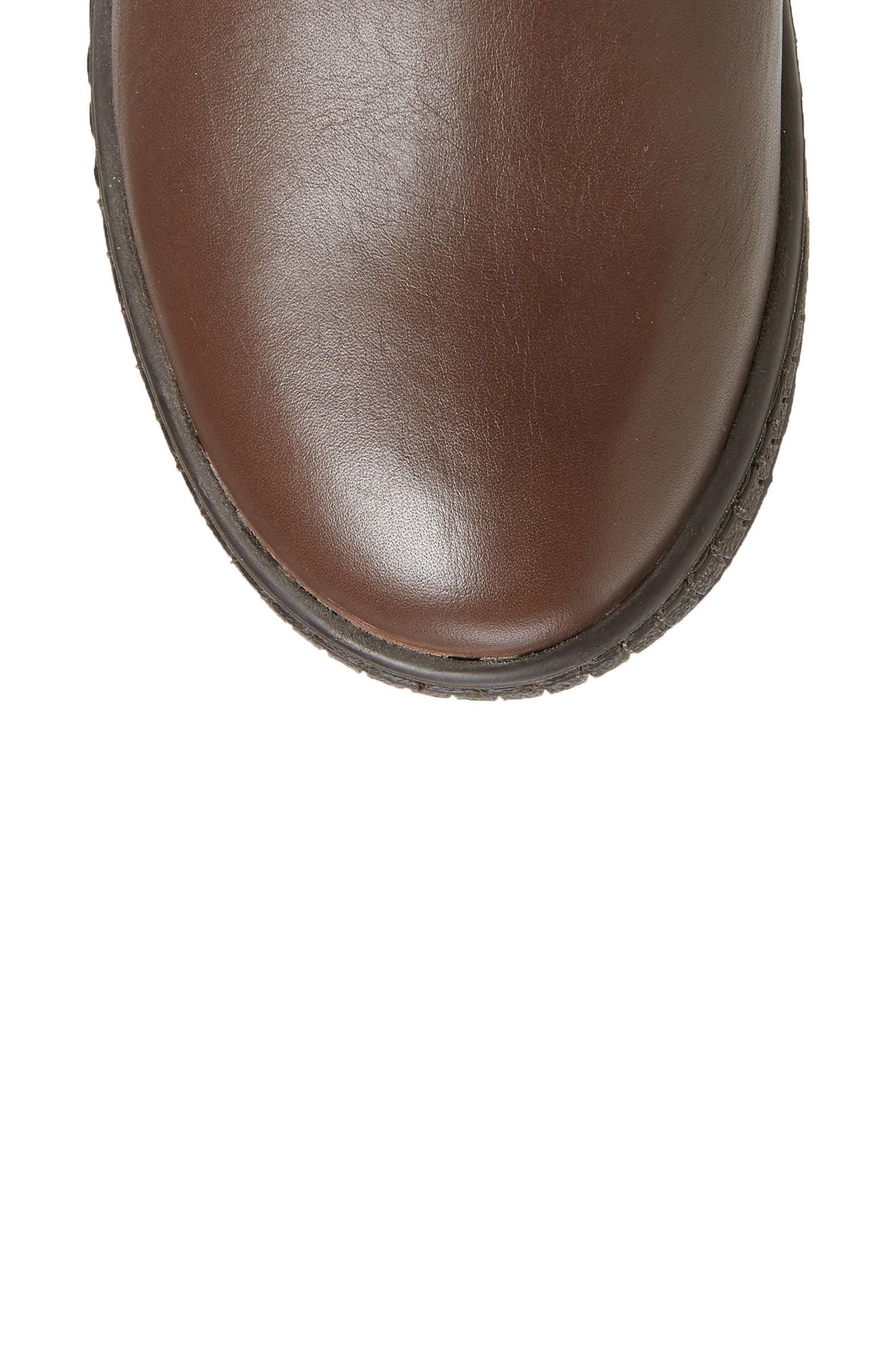 Move On Knee High Boot, Alternate, color, DARK BROWN LEATHER