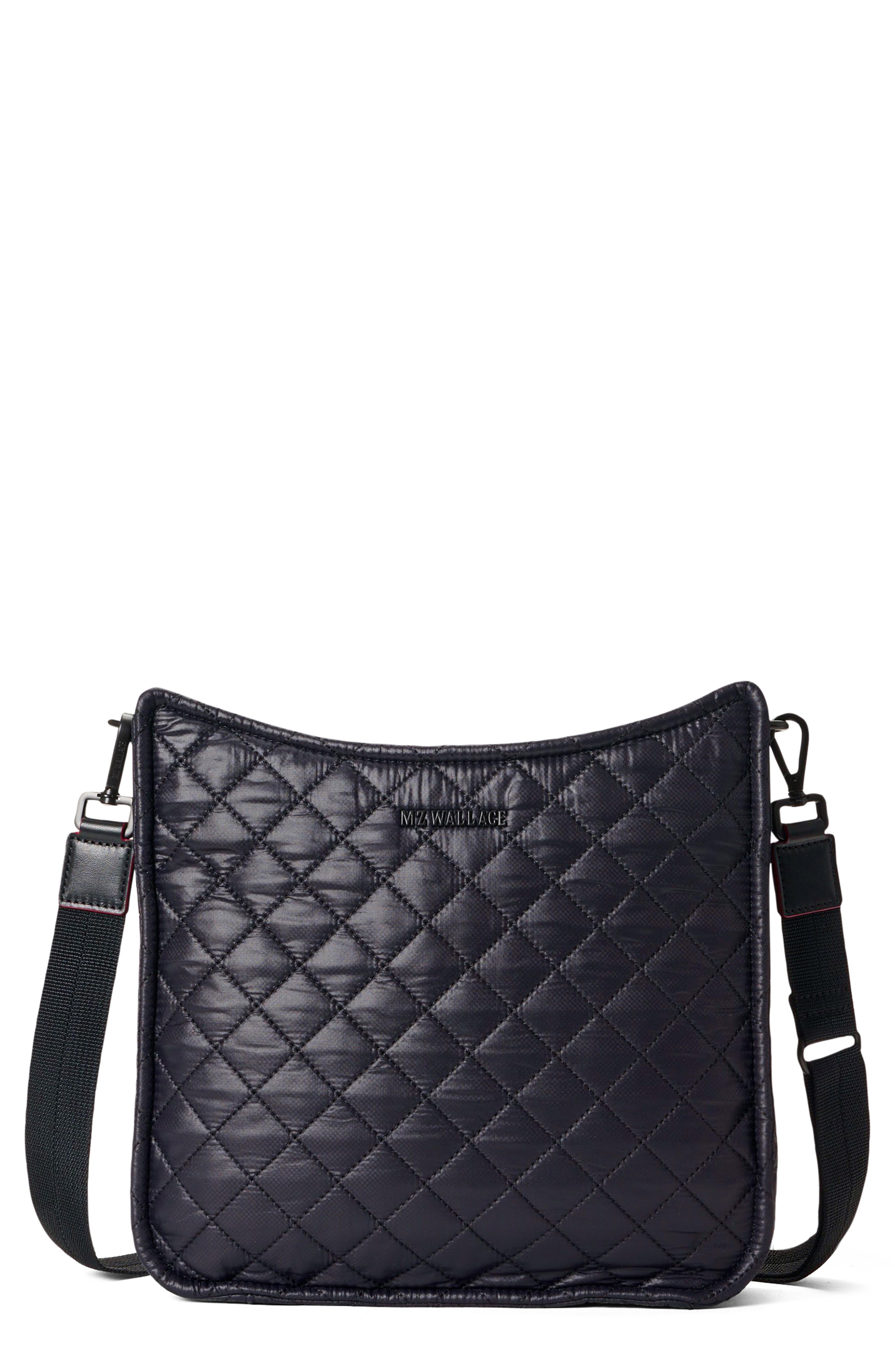 MZ Wallace Box Quilted Nylon Crossbody Bag, Main, color, 