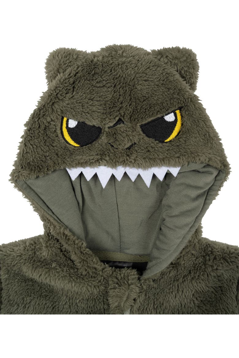 One Piece Coverall, Alternate, color, Godzilla Dark Grey