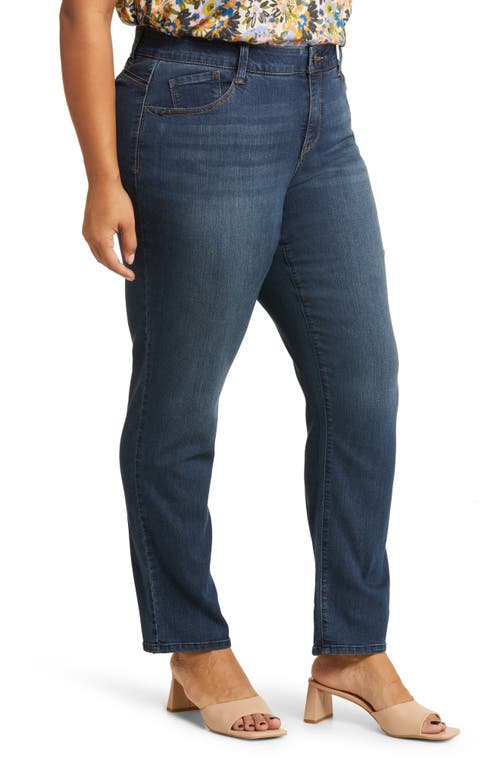 Wit & Wisdom Sawyer 'ab'solution High Waist Straight Leg Jeans In Blue
