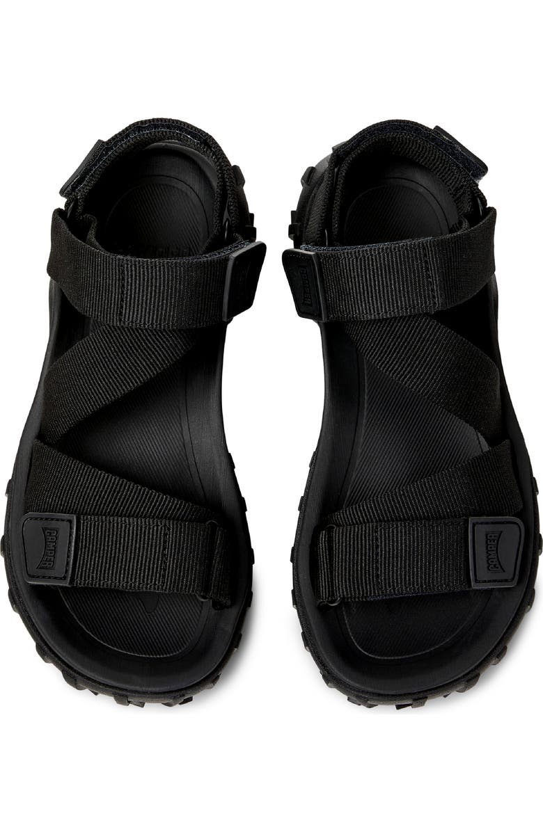 Camper Drift Trail Sandal, Alternate, color, Black