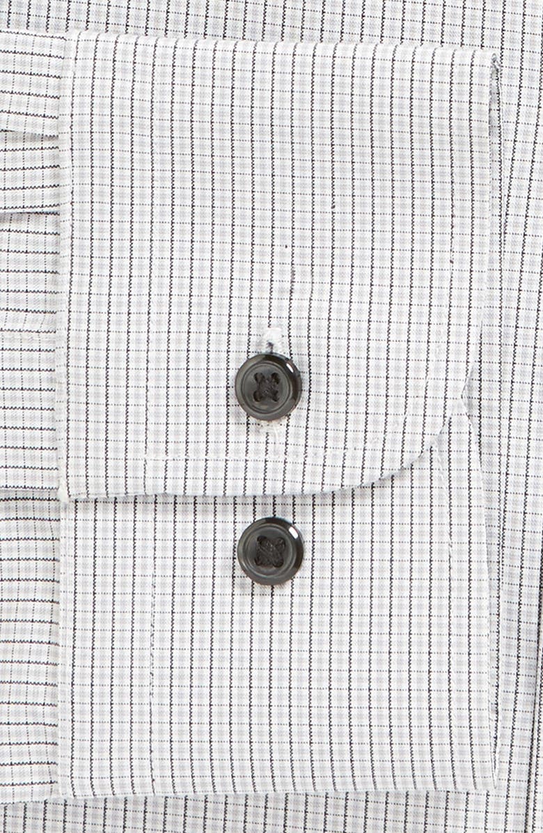 NORDSTROM MEN'S SHOP Tech-Smart Traditional Fit Stretch Check Dress Shirt, Alternate, color, 