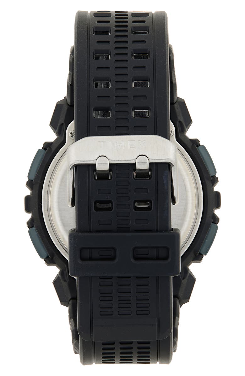 Timex<sup>®</sup> x UFC Striker Silicone Strap Digital Watch, 50mm, Alternate, color,