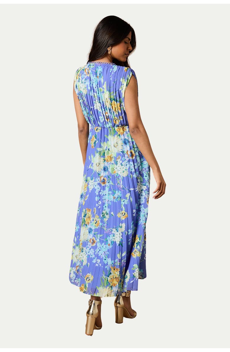 Oasis Petite Occasion Wrap Maxi Dress, Alternate, color, Blue