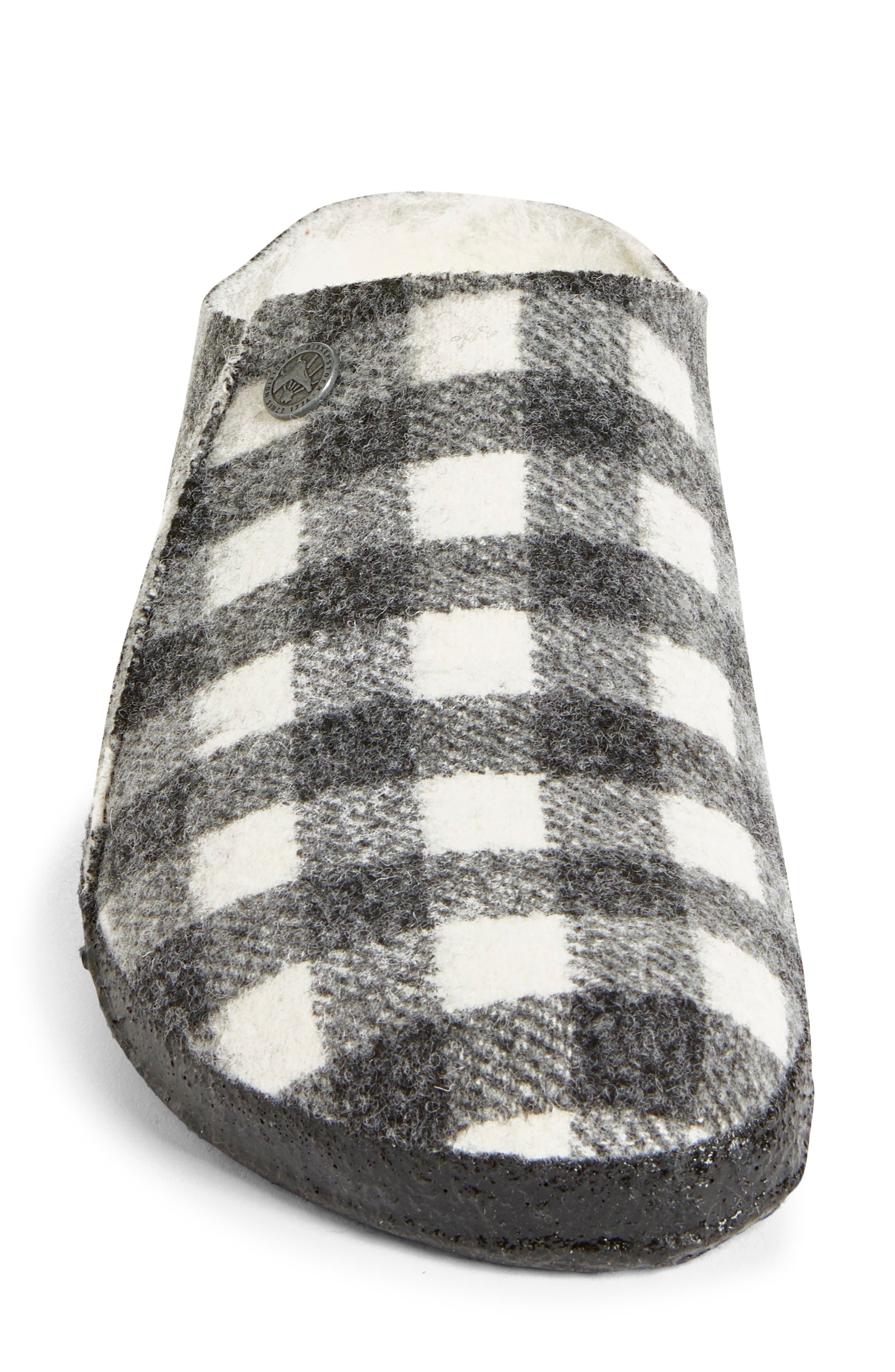 Zermatt Genuine Shearling Lined Slipper, Alternate, color, BLACK