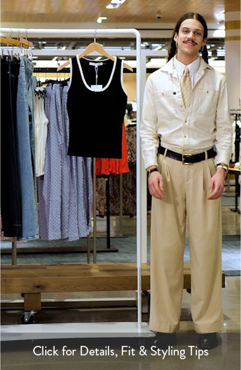 Braid Trim Knit Tank, sales video thumbnail