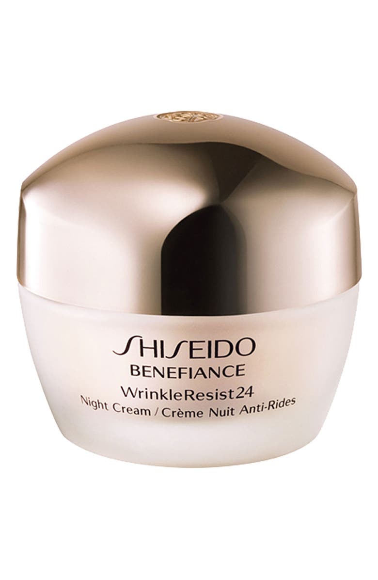 Shiseido Benefiance WrinkleResist24 Night Cream, Main, color, 
