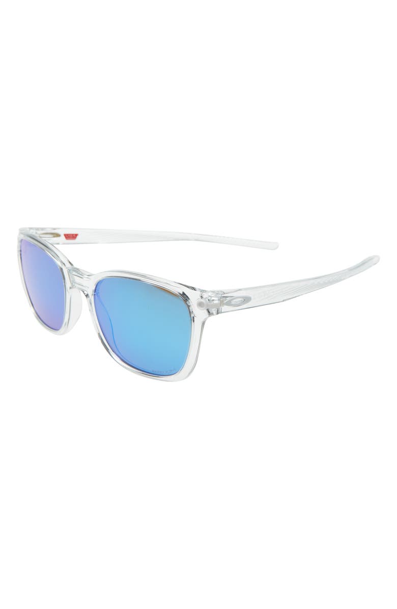 Oakley Oakely Prizm<sup>™</sup> 55mm Sunglasses, Alternate, color, Polished Clear/ Prizm Sapphire