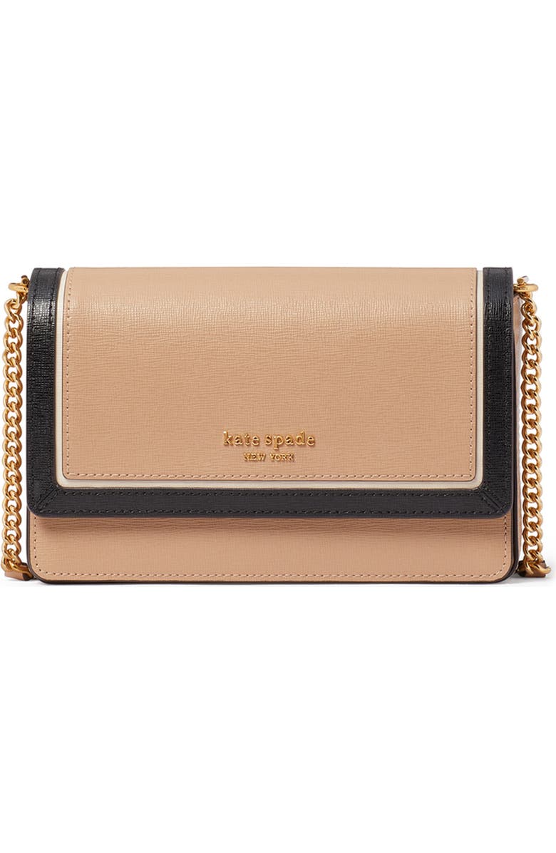 Kate Spade New York morgan colorblock saffiano leather crossbody bag, Main, color,