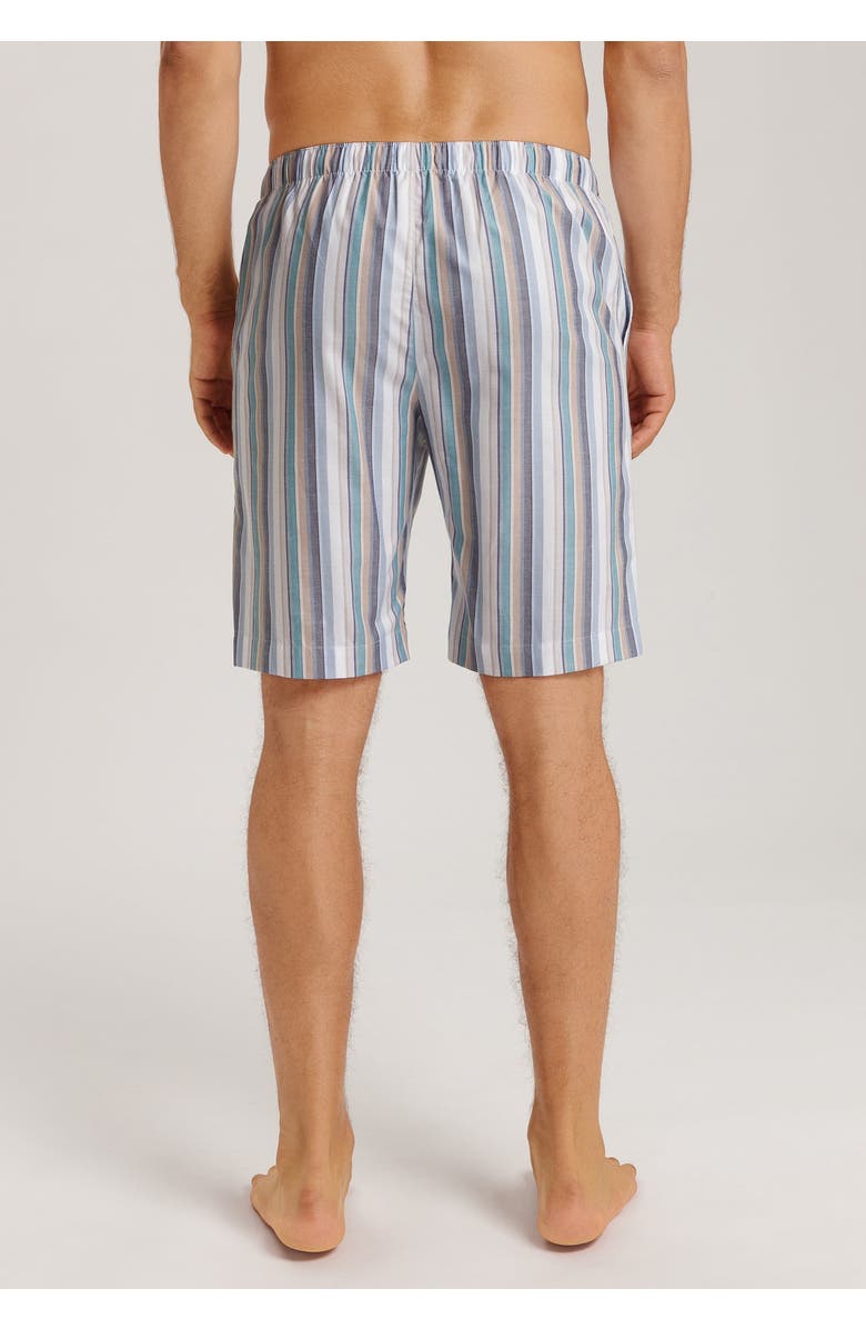 Hanro Night And Day Shorts, Alternate, color, Atlantic Stripe