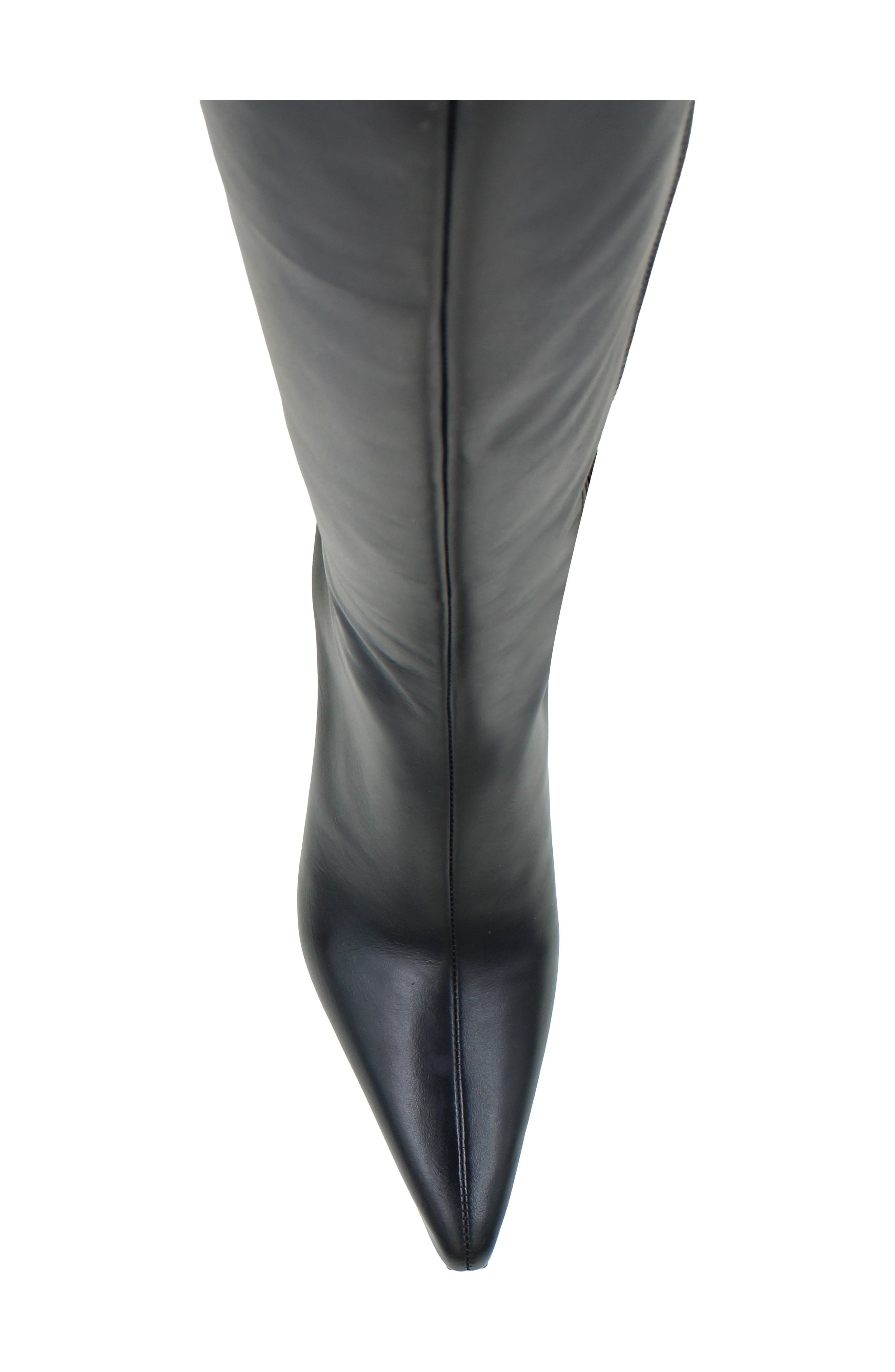 Solene Knee High Boot, Alternate, color, BLACK