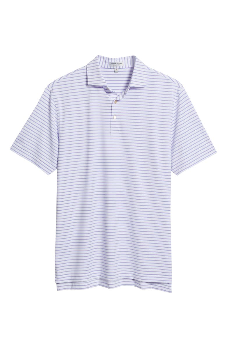 Peter Millar Basden Performance Jersey Polo, Alternate, color, White