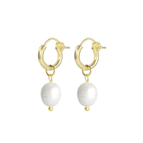 Pearl Hoops