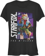 The Super Mario Galaxy Movie Junior's Fox McCloud Star Pose Short Sleeve T-Shirt