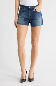 AG Hailey Cutoff Ex-Boyfriend Denim Shorts