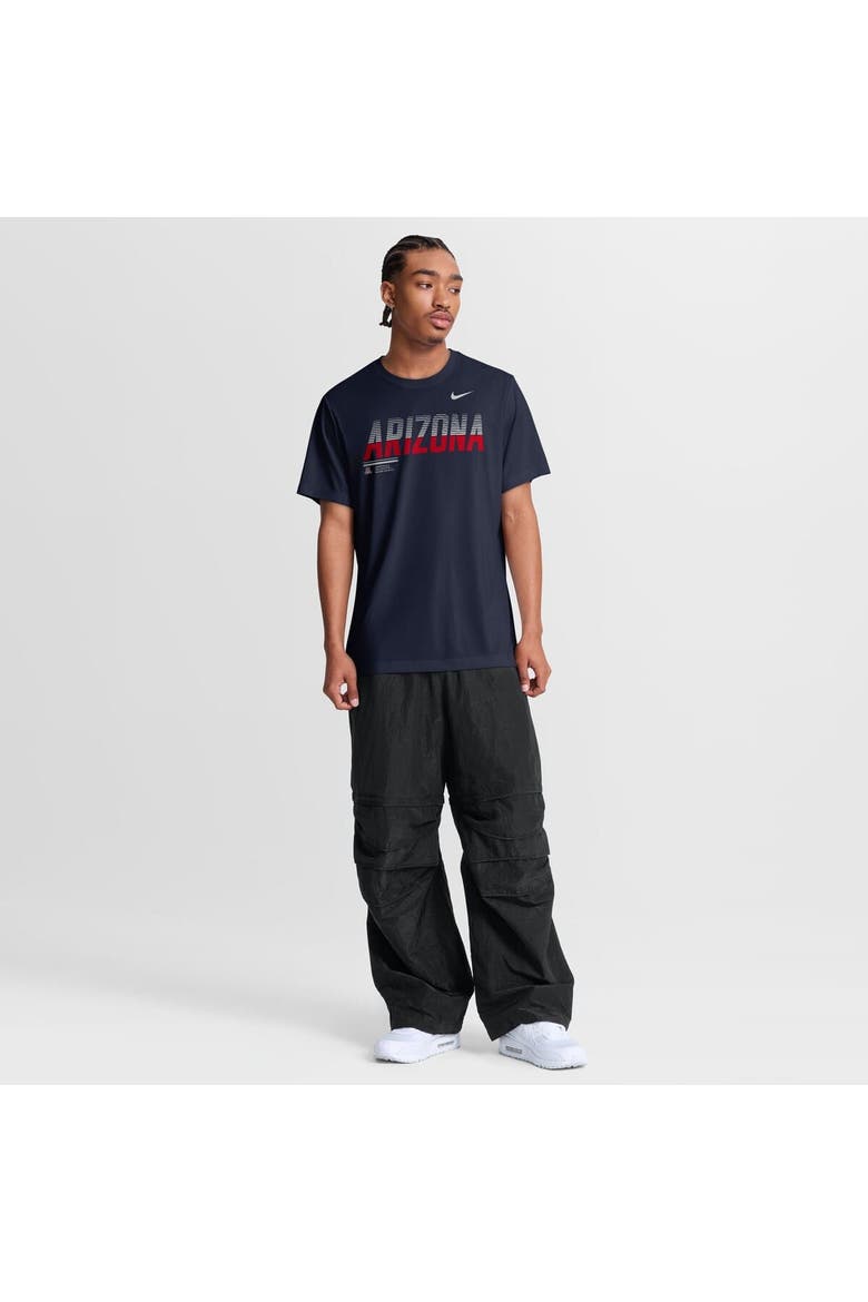 Men's Nike Navy Arizona Wildcats Sideline Legend Dri-FIT T-Shirt, Alternate, color, Navy