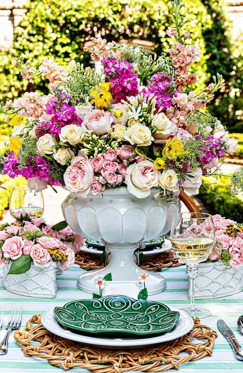 Juliska Berry & Thread Large Urn, Alternate, color, Whitewash