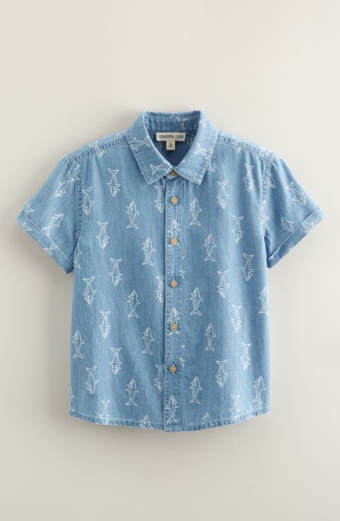 Kids' Print Camp Shirt (Toddler, Little Kid & Big Kid)