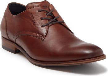 Fermo Plain Toe Leather Derby