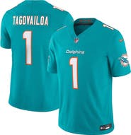 Nike Men's Nike Tua Tagovailoa Aqua Miami Dolphins Vapor F.U.S.E. Limited Jersey