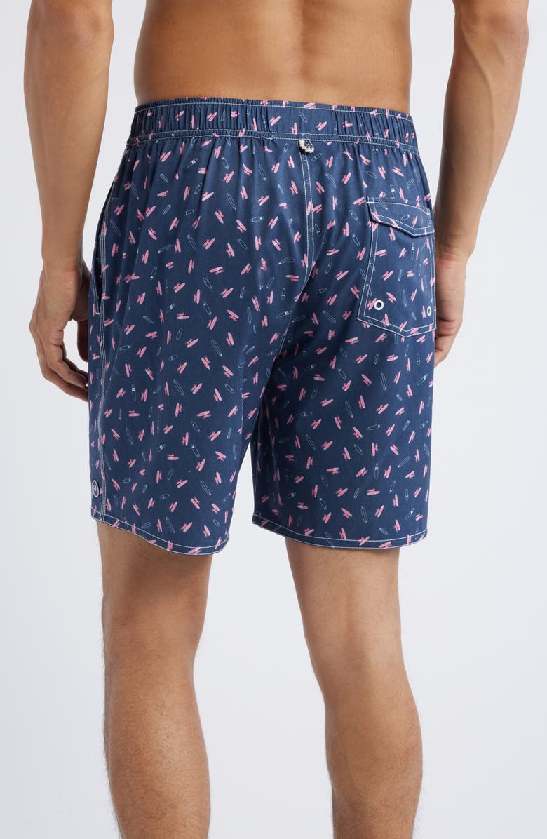 johnnie-O Jo Surfin Swim Trunks, Alternate, color, 