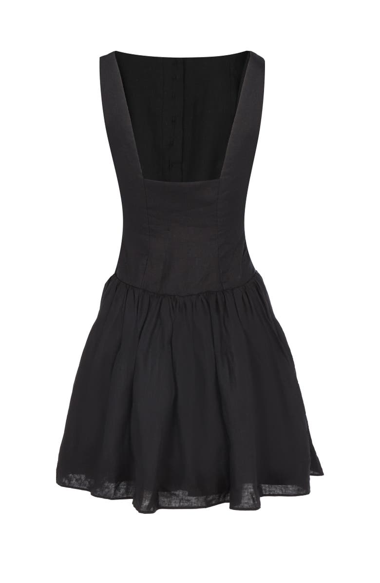 Prime of Lime Ana Maria Dress, Alternate, color, Black