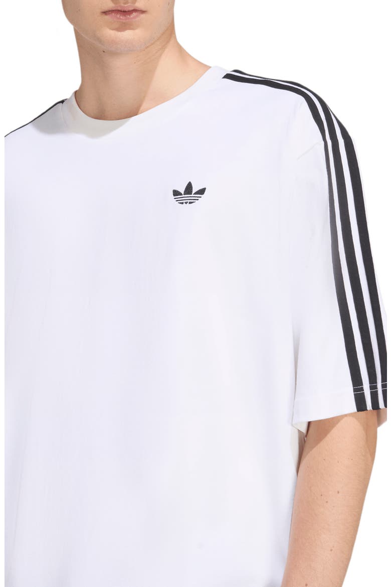 3-Stripes T-Shirt, Alternate, color, WHITE