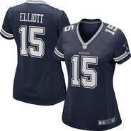 Nike Women's Nike Ezekiel Elliott Navy Dallas Cowboys Game Jersey