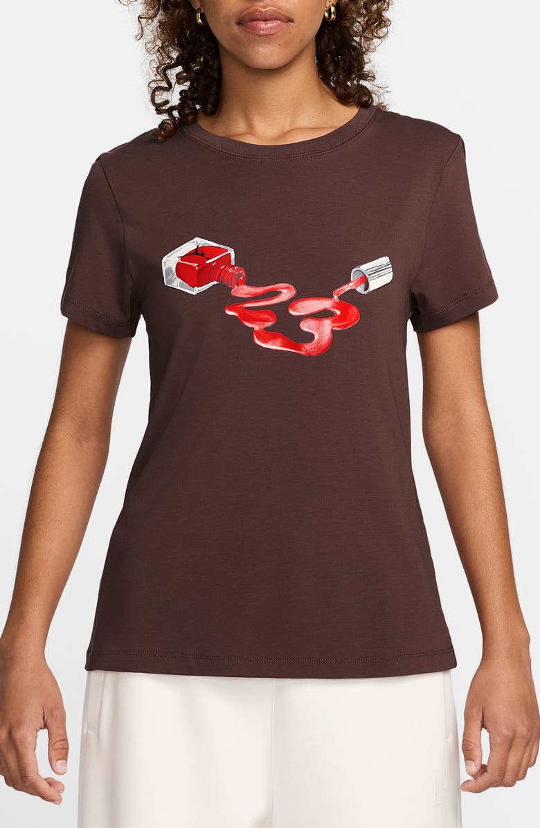 Jordan Slim Fit Graphic T-Shirt, Main, color, 