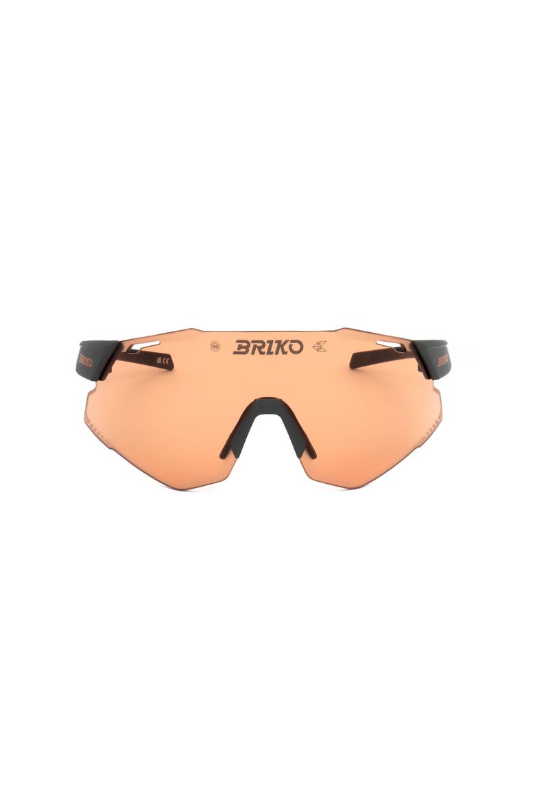 Shield Sport Sunglasses, Main, color, Grey Nandor