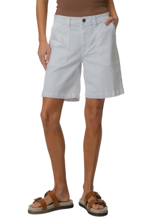 Hailey High Waist Denim Bermuda Shorts