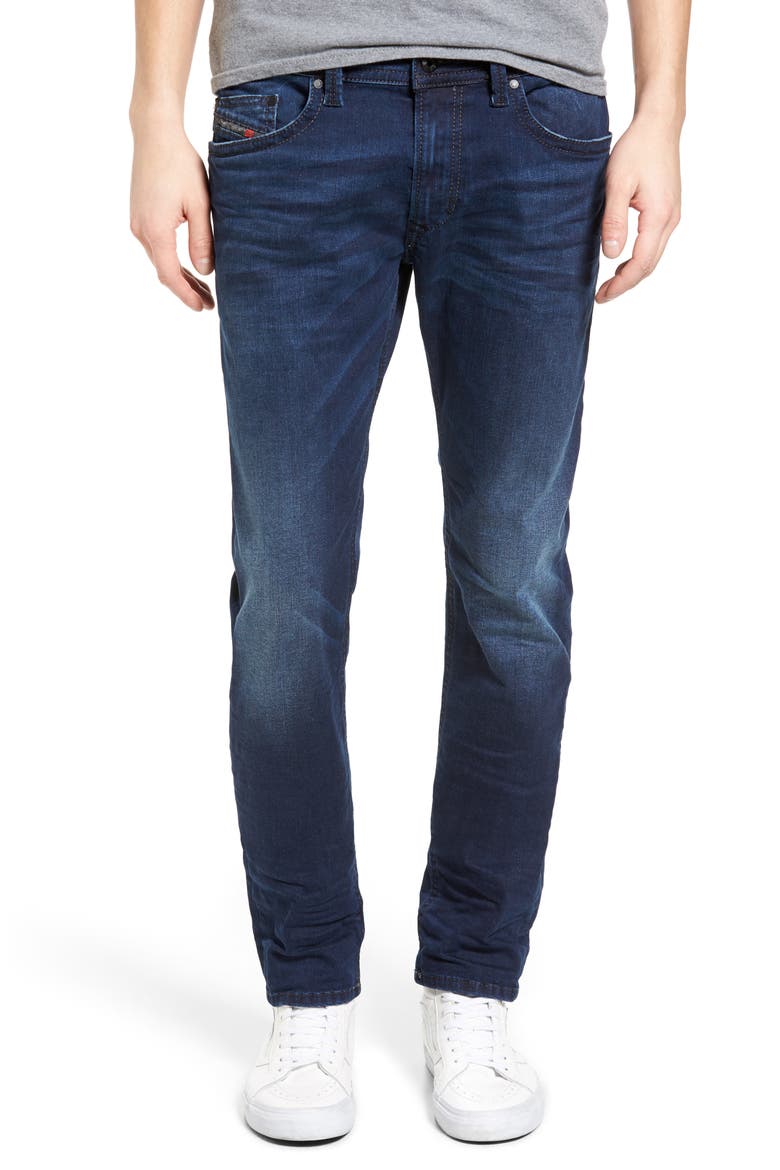 Thavar Skinny Fit Jeans, Main, color, 0859W