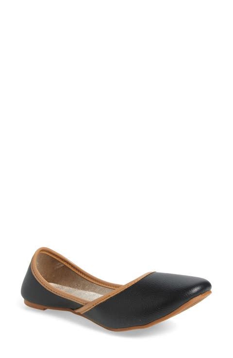 Classic Black Basic Jutti Flat (Women)
