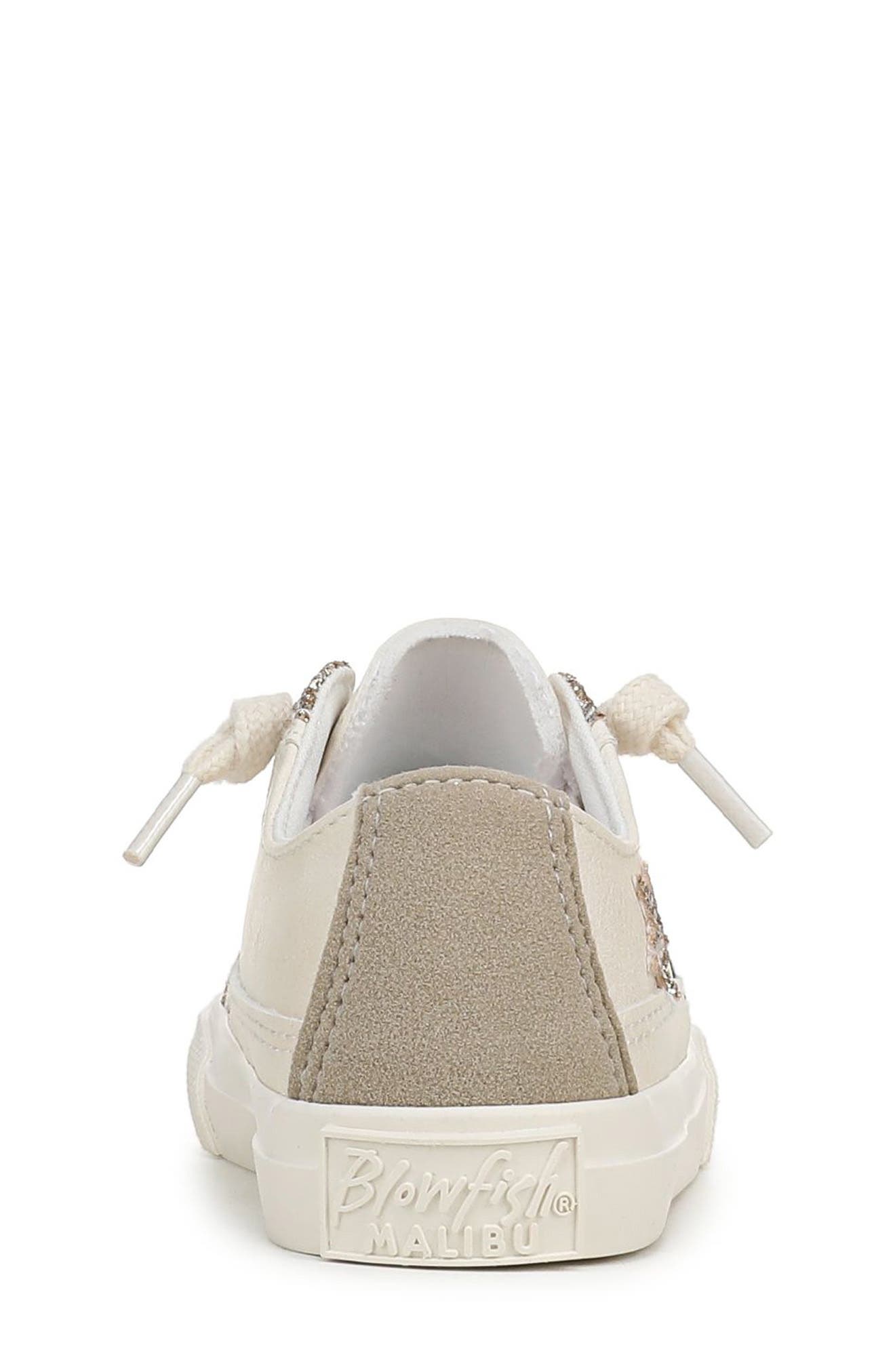 Blowfish Malibu Kids' Pebble 3-K Faux Leather Sneaker, Alternate, color, Cream Gold