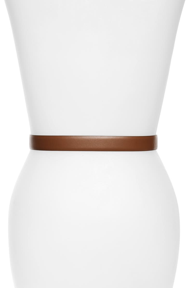 FERRAGAMO Ceylon Reversible Leather Belt, Alternate, color, Sella Nero