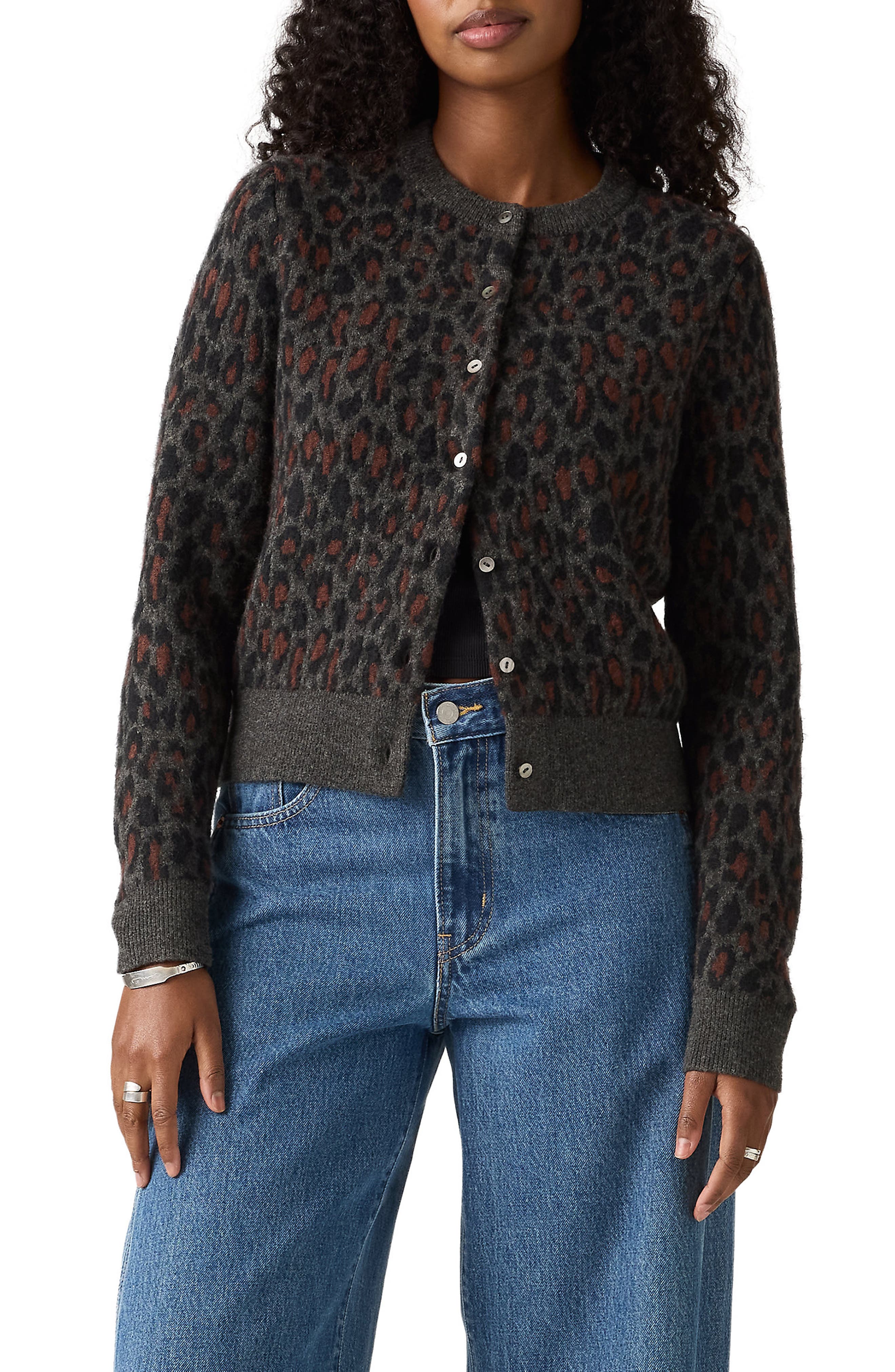 Tara Leopard Cardigan