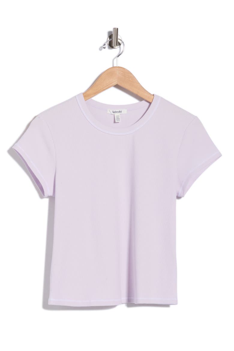 Roma Cotton Blend T-Shirt, Main, color, ORCHID