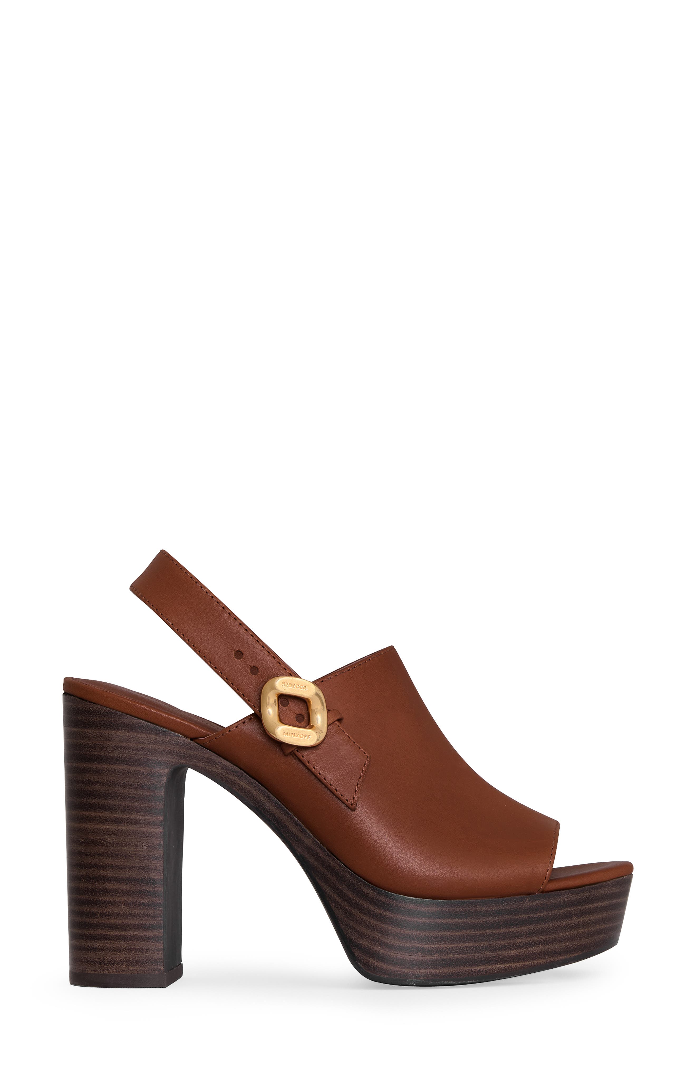 Rebecca Minkoff G Platform Sandal, Alternate, color, Tawny