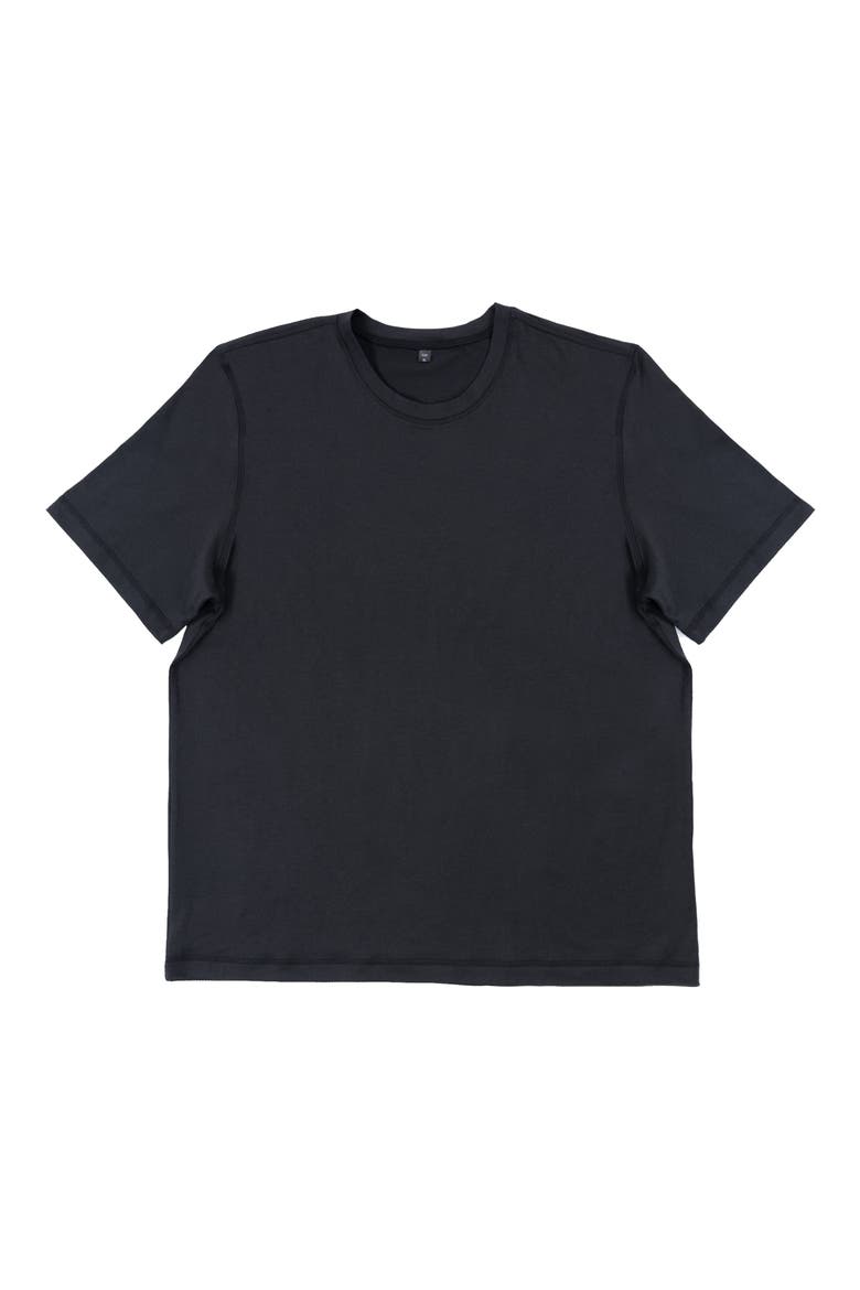 D2D T-Shirt, Main, color, HEATHER BLACK