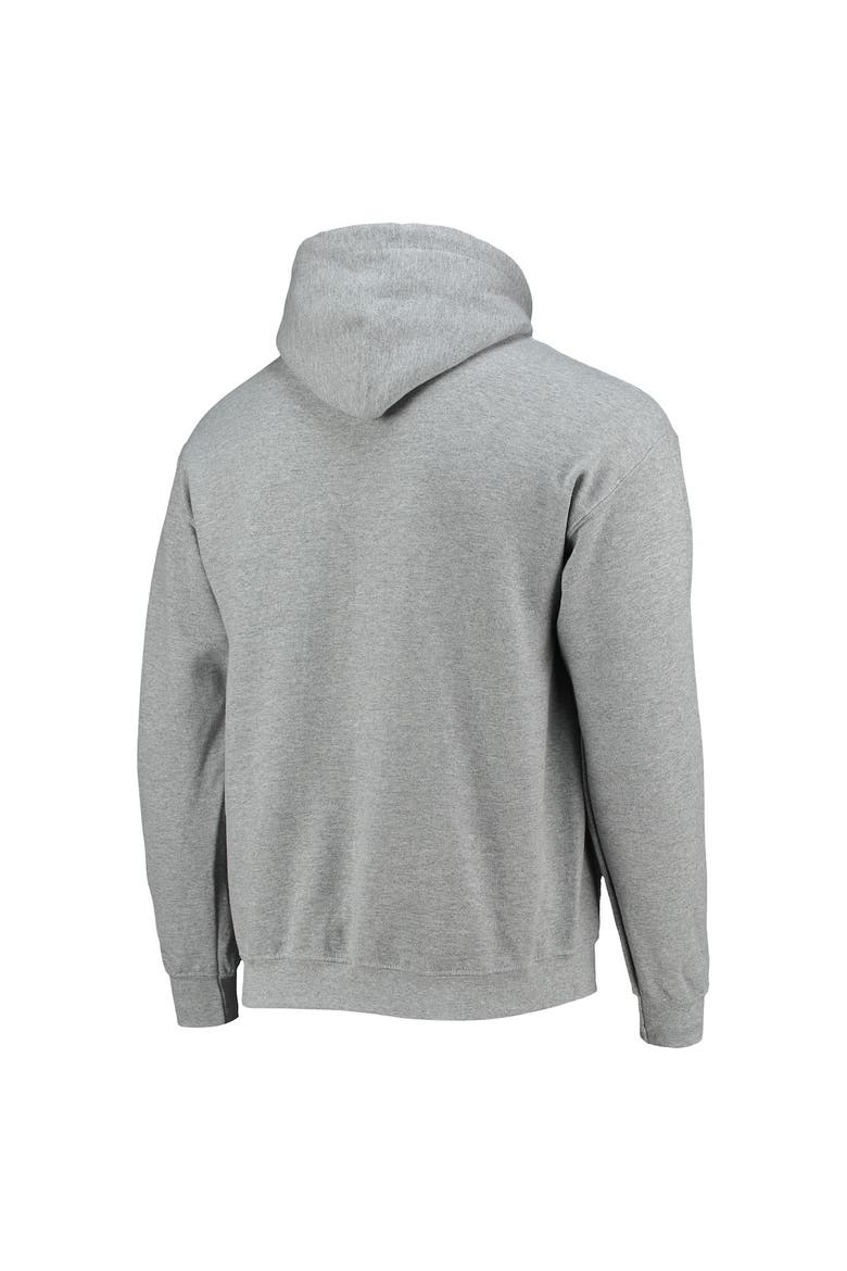 Men's Junk Food Heathered Gray Tampa Bay Buccaneers Disney Mickey Quarterback Pullover Hoodie, Alternate, color, Heather Gray
