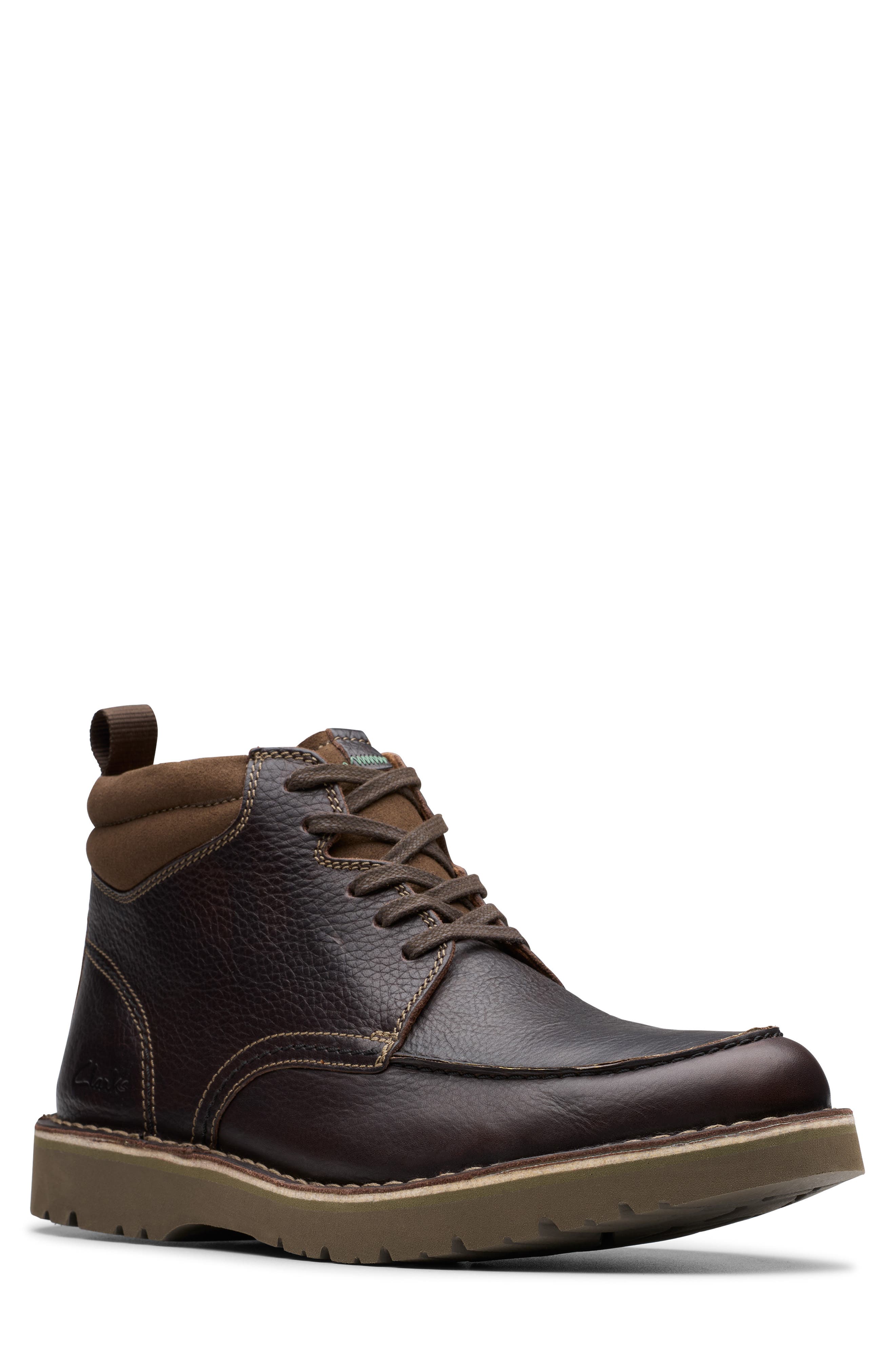 Clarks<sup>®</sup> Eastridge Peak Moc Toe Boot, Main, color, 