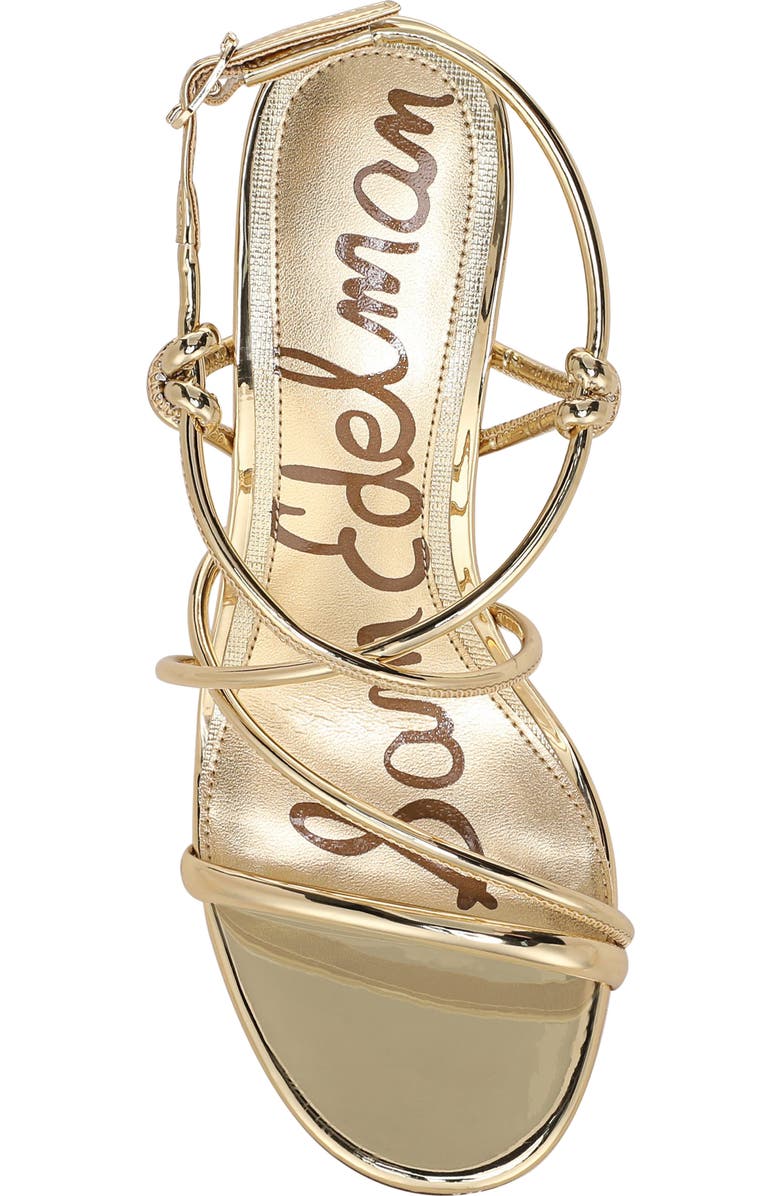 Sam Edelman Rianna Strappy Sandal, Alternate, color, Amber Gold Se