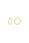 14K Gold Small Hoop Earrings