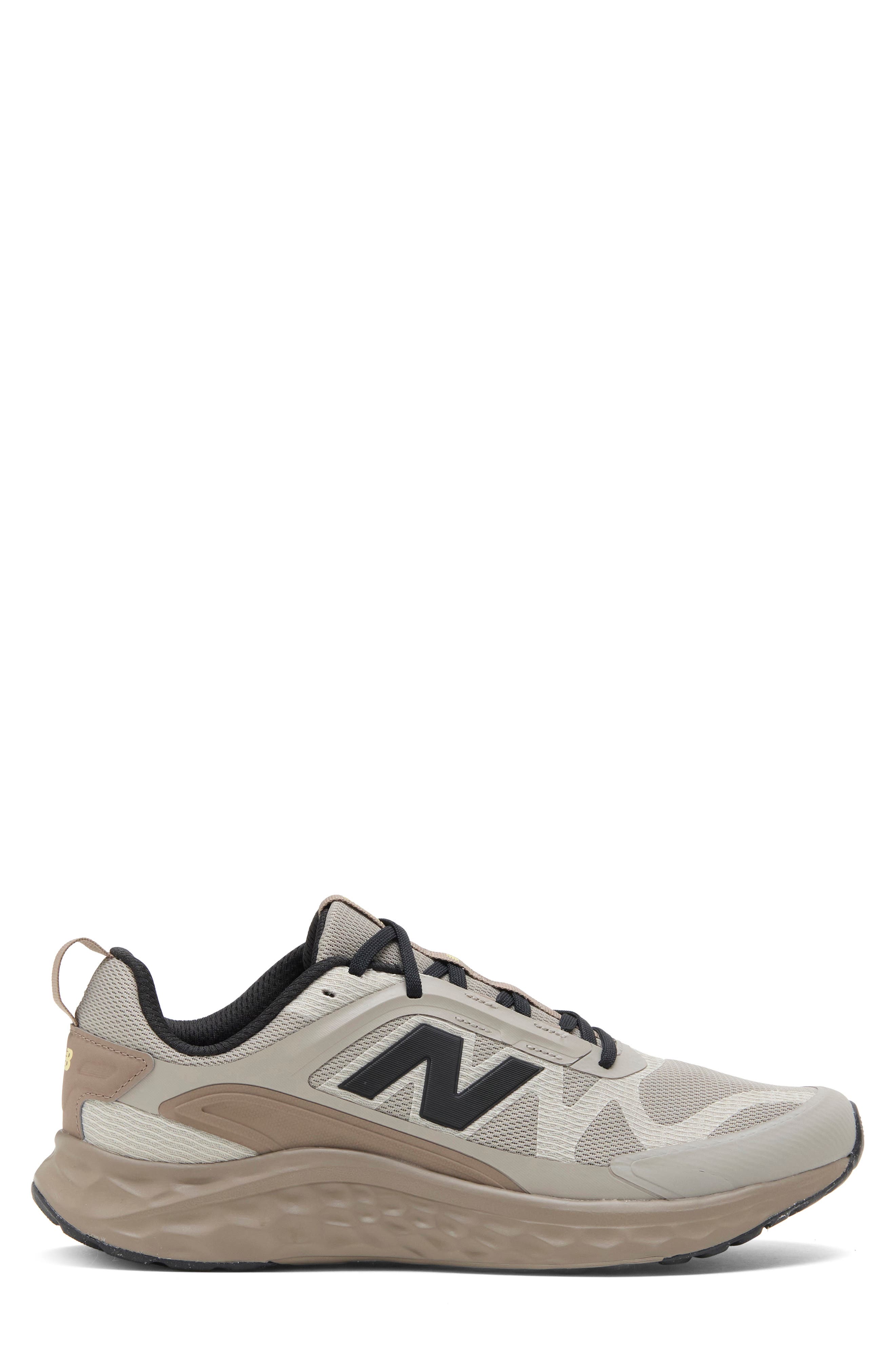 Arishi Running Shoe, Alternate, color, ARID STONE/ MUSHROOM
