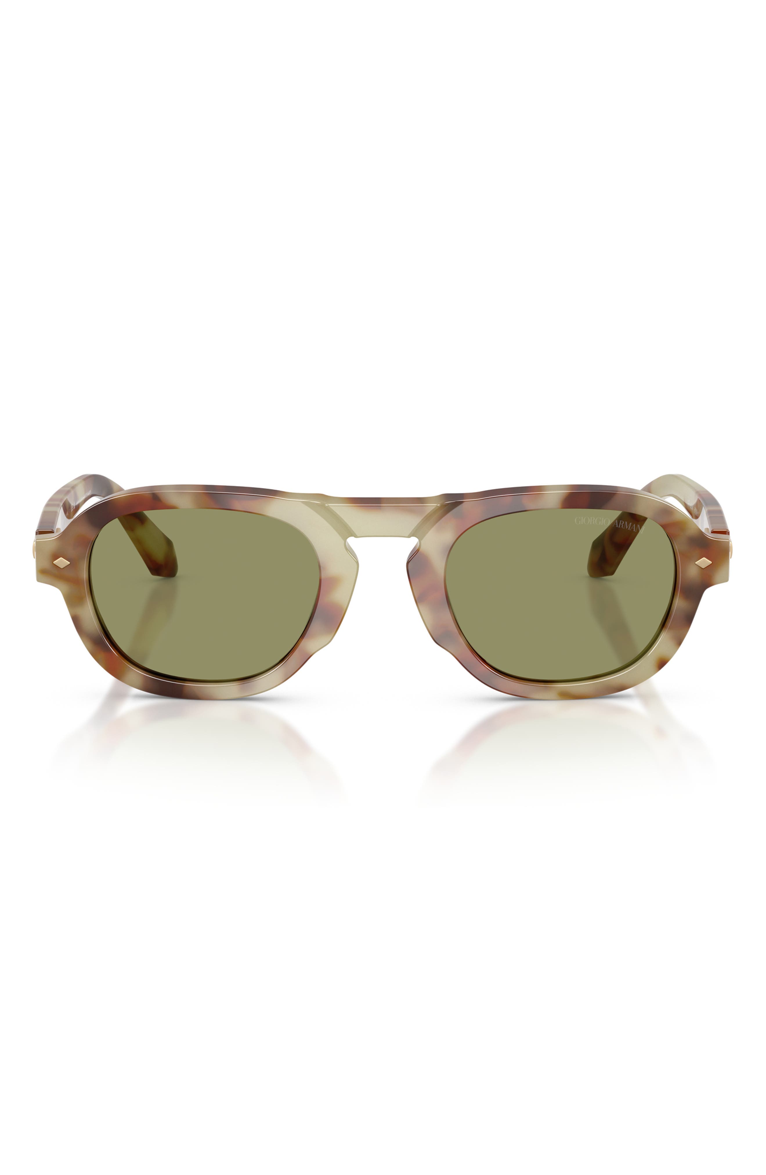 BROWN MINT TORTOISE / GREEN