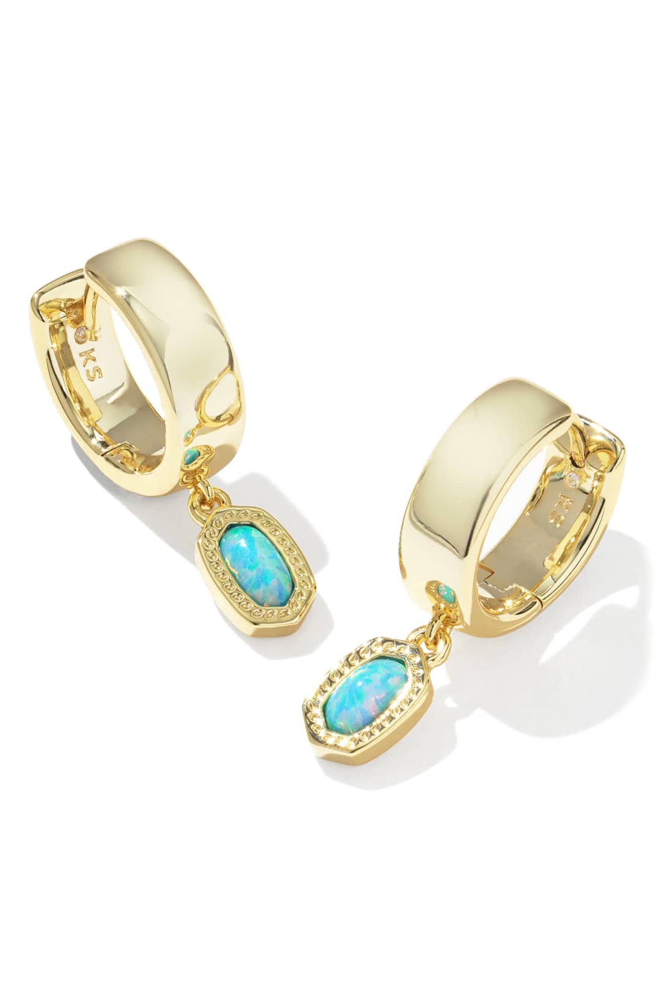 selected GOLD BLUE LAB GROWN OPAL
